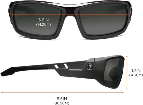 Vista 8 de Ergodyne Skullerz Odin - Gafas de sol polarizadas de seguridad