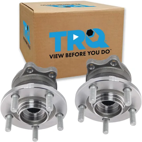 Vista 73 de TRQ Juego de 2 rodamientos de rueda delantera y conjunto de cubo compatible con Tesla 3 2020 Y 2018-2019 para Tesla 3 2020 Tesla Y AWD 2018-2019