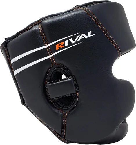 Vista 3 de RIVAL Boxing RHG60F 2.0 - Casco de entrenamiento de cara completa, parte superior de encaje ajustable, protección de barbilla y acolchado de espuma