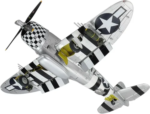 Vista 3 de Tamiya 61090 1/48 P-47D Thunderbolt Bubbletop Plastic Model Airplane Kit