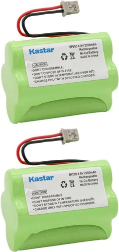 Vista 7 de Kastar Paquete de 1 batería de repuesto de Ni-CD de 4.8 V 2200 mAh para Uniden Bearcat Sportcat BBTY0356001, BP-120, BP120, BP-150, BP-180, BP180