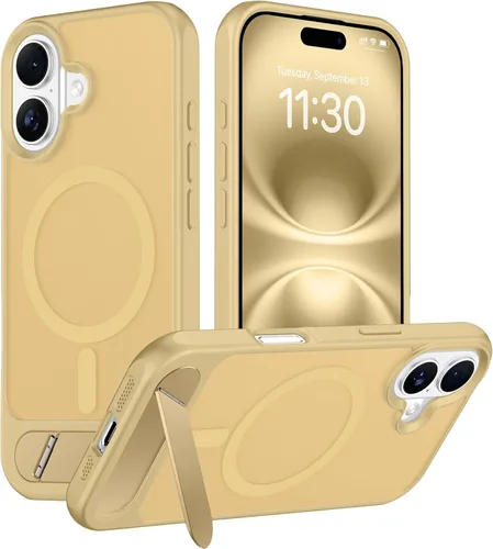 Vista 248 de Funda para iPhone 11 con compatibilidad magnética, [Soporte invisible incorporado][Compatible con MagSafe]