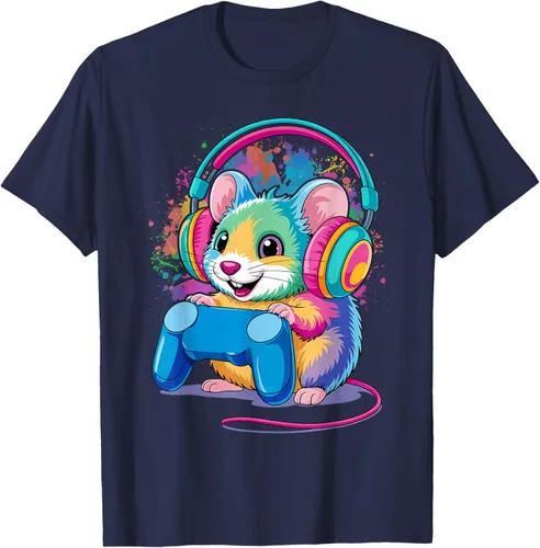 Vista 43 de Mouse Gaming Animal Video Games Funny T-Shirt