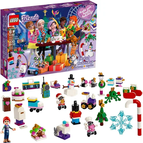 Vista 4 de LEGO Calendario de Adviento Friends 41382 Kit de construcción (330 piezas)