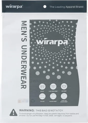 Vista 12 de wirarpa Men's Underwear Modal Microfiber Briefs No Fly Covered Waistband Silky Touch Underpants 4 Pack