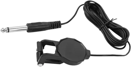Vista 5 de Pastilla de violín, conector de audio de 0.250 in, micrófono piezoeléctrico para violín, guitarra acústica