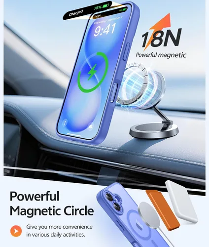 Vista 167 de FNTCASE Funda para Motorola Moto G-Stylus-5G-2025: Funda magnética translúcida mate a prueba de golpes para Moto G Stylus 2026, funda protectora