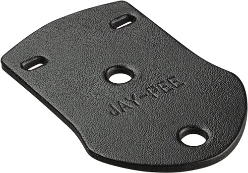 Vista 2 de Jay-Pee Police Citation Bar and Badge Holder One Bar Cuero Genuino Negro