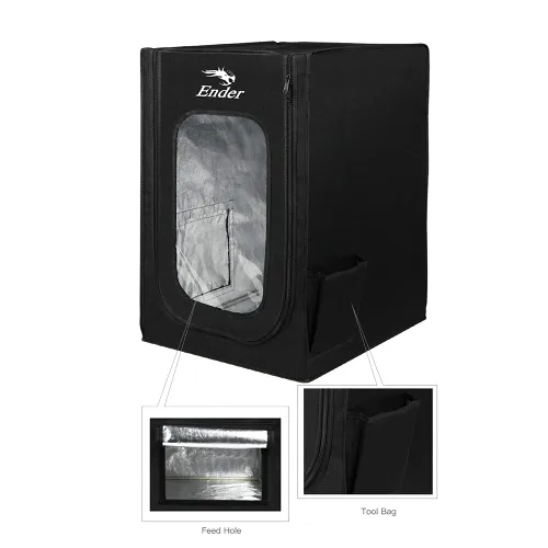 Vista 3 de Creality Ender Enclosure - Carcasa ignífuga y resistente al polvo para Ender 3V2/Ender 3V2 Neo/Ender 3 Pro/Ender 3/Ender 3 Neo para impresora 3D
