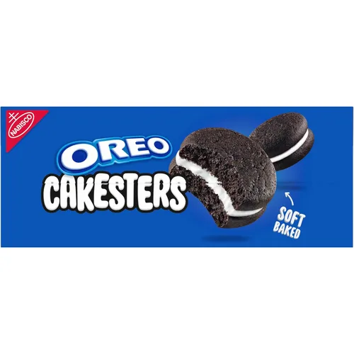 Vista 14 de OREO Cakesters Soft Snack Cakes, 12 paquetes de 5 unidades (60 paquetes de bocadillos en total) 2 pasteles por paquete, envueltos individualmente