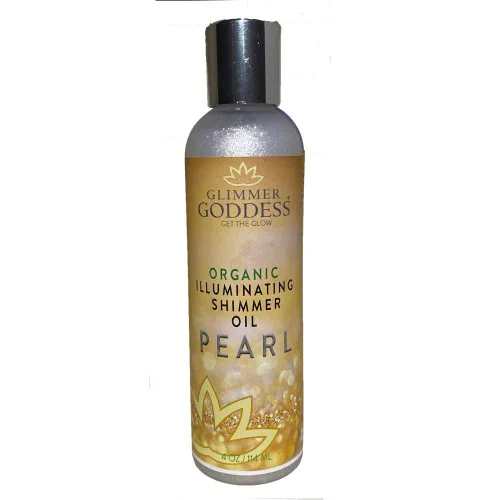 Vista 6 de GLIMMER GODDESS Aceites orgánicos iluminadores para cuerpo y cara, Bronze Babe, Radiant Glow & Hydration 4 oz.