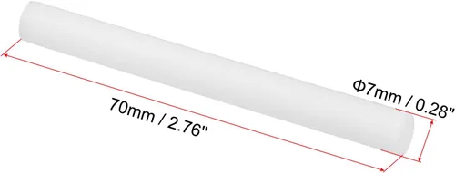 Vista 2 de PATIKIL Varillas de filtro de algodón humidificador, 20 piezas de repuesto de mechas de filtro para mini humidificadores USB, difusor portátil