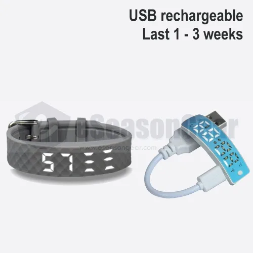 Vista 4 de VB80 - Reloj vibratorio con 12 alarmas, vibración silenciosa, sistema Shake-N-Wake, recordatorio de medicamentos para TDAH