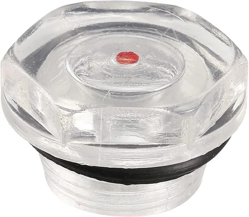 Vista 4 de M METERXITY Mirilla de plástico para nivel de aceite con junta tórica, accesorios para compresor de aire, comprueba el nivel de aceite de la bomba