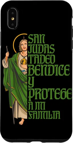 Vista 11 de Saint Jude Thaddeus. Bless and Protect My Family Case for iPhone 17