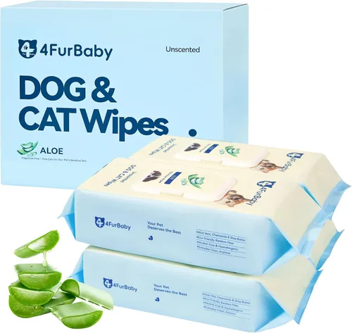 Vista 16 de Toallitas para perros para patas y traseros, lavanda, 30