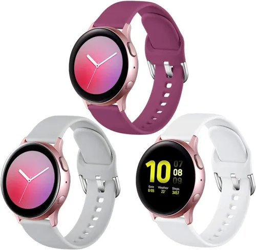 Vista 10 de Lerobo - Bandas compatibles con Samsung Galaxy Watch Active/Active 2 de 1.57 y 1.73 pulgadas/Galaxy Watch 1.65 pulgadas. Correa de reloj para Arena