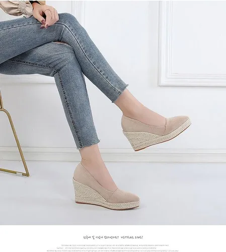 Vista 6 de Zapatos de tacón alto para mujer, zapatos de vestir de oficina con punta cerrada, zapatos de vestir de punta redonda, zapatos de vestir para novia