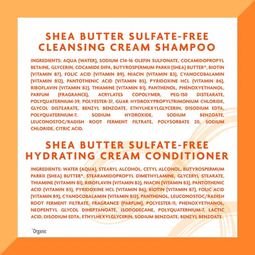 Vista 9 de Cantu Champú y acondicionador con manteca de karité para cabello natural, 25 onzas líquidas (paquete de 2)