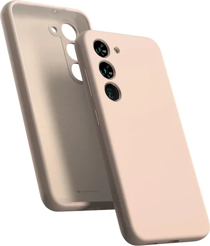 Vista 8 de GOOSPERY Funda de silicona líquida compatible con Samsung Galaxy S23, suave al tacto, protección de cuerpo completo, a prueba de golpes, con forro