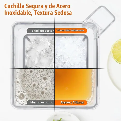 Vista 5 de Tarro de licuadora de 75 oz para reemplazo de jarra de licuadora de cuatro Reemplaza ES3 570 575 625 650 725 759 800 825 885, etc. Capacidad