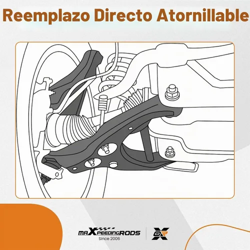 Vista 4 de MaXpeedingrods - Kit de brazo de control delantero inferior para Dodge Durango 2011-2015