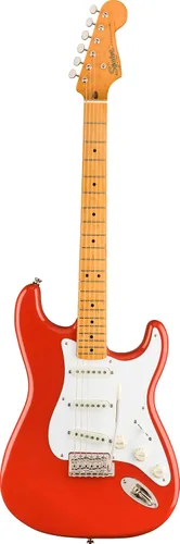 Vista 10 de Squier Classic Vibe 50s Stratocaster Guitarra Eléctrica, con garantía de 2 años, Sunburst de 2 colores, diapasón de arce 2-Color Solburst