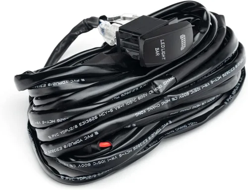 Vista 2 de SuperATV Barra de luz combinada LED UTV de 6 pulgadas - Incluye interruptor basculante y arnés de cableado 36 W Fácil de instalar