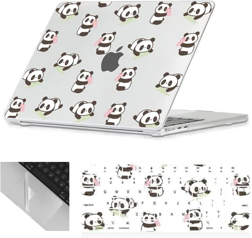Vista 9 de Se7enline Funda compatible con MacBook Neo de 13 pulgadas 2026 A3404, diseño estético, bonita carcasa rígida femenina, cubierta de teclado