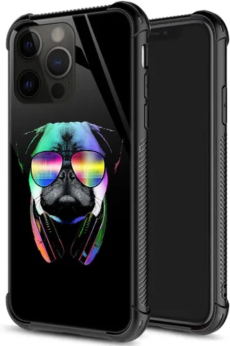 Vista 13 de ZHEGAILIAN Funda para iPhone 14 Pro, protección de grado militar, esquinas a prueba de golpes, funda antiarañazos para iPhone 14 Pro, bandera vieja