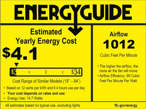 Vista 8 de DuMaiWay Ventilador de techo de 30 pulgadas con lámpara de cristal de luz, ventilador de techo reversible moderno, regulable, temporizador Negro