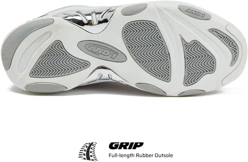 Vista 5 de AND1 Tai Chi - Tenis de baloncesto para hombre, para interiores o exteriores, para calle o cancha, tallas 7 a 15