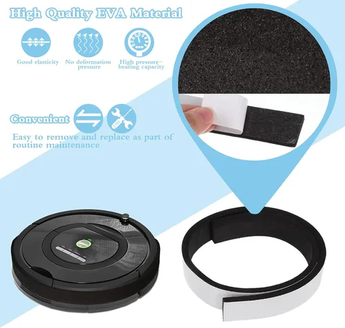 Vista 2 de Outus Protector de vacío robot protector de parachoques suave 4 piezas
