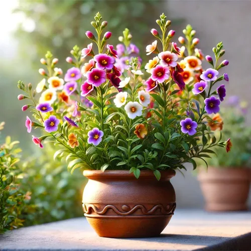 Vista 2 de Seeds Nemesia Galaxy Seed Mix 450+ Semillas para plantar flores anuales