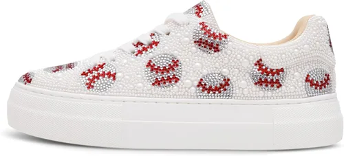 Vista 6 de Zapatilla Betsey Johnson Sidny para mujer 2-Béisbol