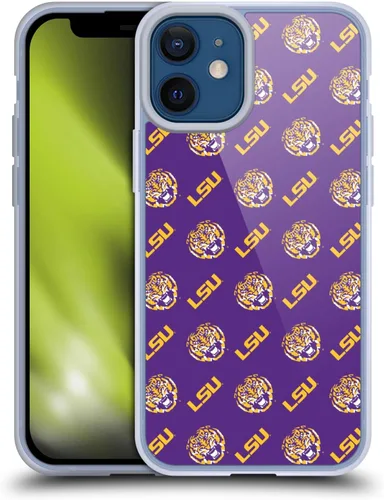Vista 14 de Head Case Designs Funda de gel suave con licencia oficial de la Universidad Estatal de Louisiana LSU Camou compatible con Apple iPhone 7 Plus/iPhone