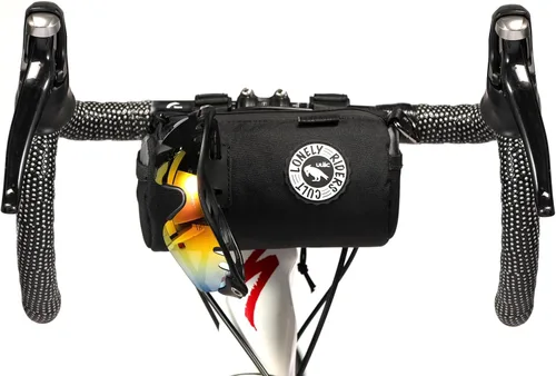 Vista 5 de ULAC COURSIER COLLECTION Neo Porter Bolsa para manillar de bicicleta, con ojales frontales para luces y gafas de sol y una correa para el hombro