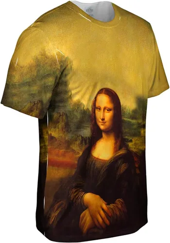 Vista 3 de ArtsyClothingCo- Leonardo da Vinci -"Mona Lisa" (1503) - Camiseta para hombre