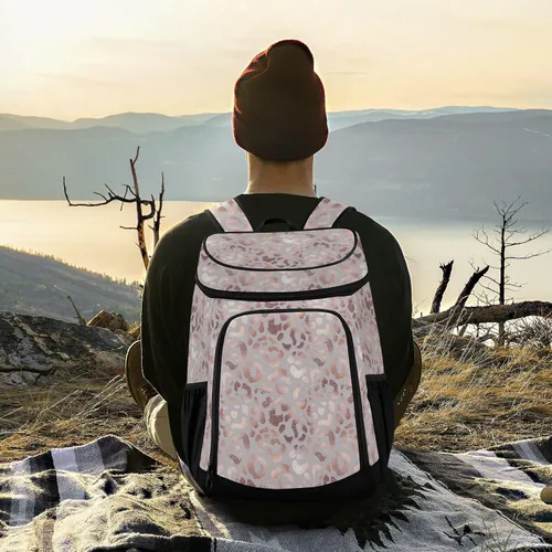 Vista 6 de Cooler Backpack Insulated Waterproof Leak Proof Beach Cooler Bag Lightweight Lunch Picnic Camping Backpack Cooler for Men and Women