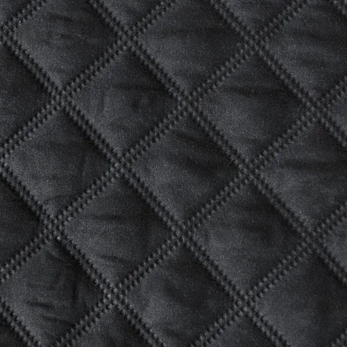 Vista 6 de jejeloiu Protector de colchón acolchado negro, 100% impermeable, transpirable, tamaño individual, protector de colchón de 14 pulgadas de profundidad