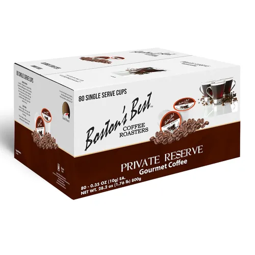 Vista 17 de Boston's Best Assorted Variety Blends - Café K-Cup de una sola porción, 80 unidades (compatible con cafeteras Keurig 2.0)