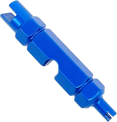 Vista 7 de ZUFECY Herramienta de extracción de núcleo de válvula de bicicleta, núcleos de válvula Presta y Schrader para neumáticos de ciclismo sin cámara Negro