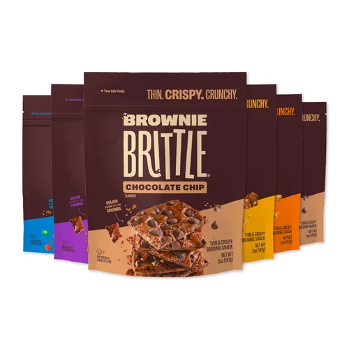 Vista 12 de Paquete surtido de brownie con chispas de chocolate (120 calorías por onza)