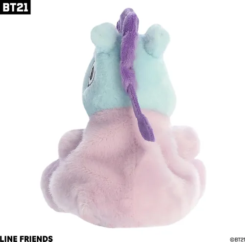 Vista 3 de Aurora Lovable BT21 Palm Pals MANG - Animal de peluche, diversión coleccionable, adorable belleza, azul, 5 pulgadas