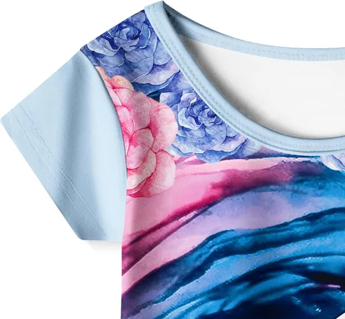 Vista 3 de Didadi Sudadera con capucha para niñas, suéter con estrellas, sudadera con capucha, disfraz casual para cosplay, disfraz de 6 a 12 años
