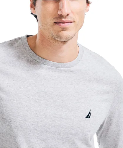 Vista 4 de Nautica Camiseta de manga larga con logotipo J-Class para hombre