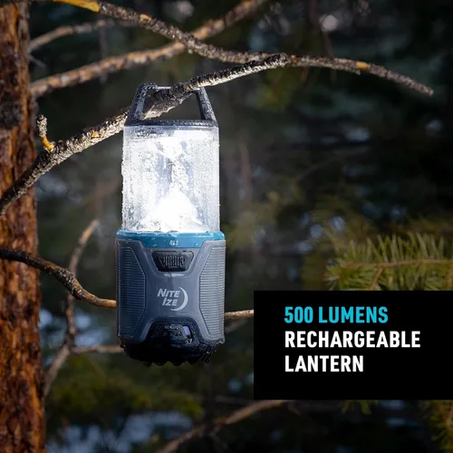 Vista 3 de Nite Ize Radiant RL3 PowerSwitch Linterna recargable – Linterna LED perfecta para equipo de campamento y kits de emergencia – Recargable con banco