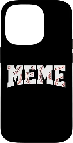 Vista 17 de Baseball Meme Grandma Gift for Grandon's Game Day Case for iPhone 17