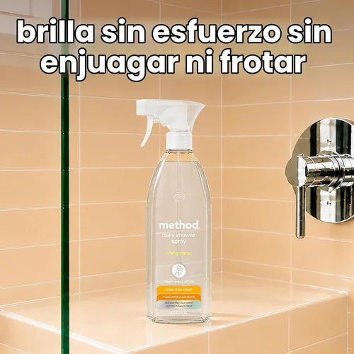 Vista 3 de Method, Spray de ducha Daily Ylang Ylang, 28 onzas líquidas