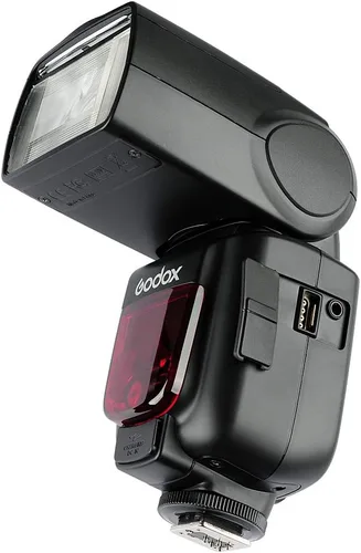 Vista 6 de Godox 2 flash TT600 con kit de disparo para cámaras Canon, HSS GN60 2.4G Flash inalámbrico Speedlite, flash maestro/esclavo con sistema de disparo